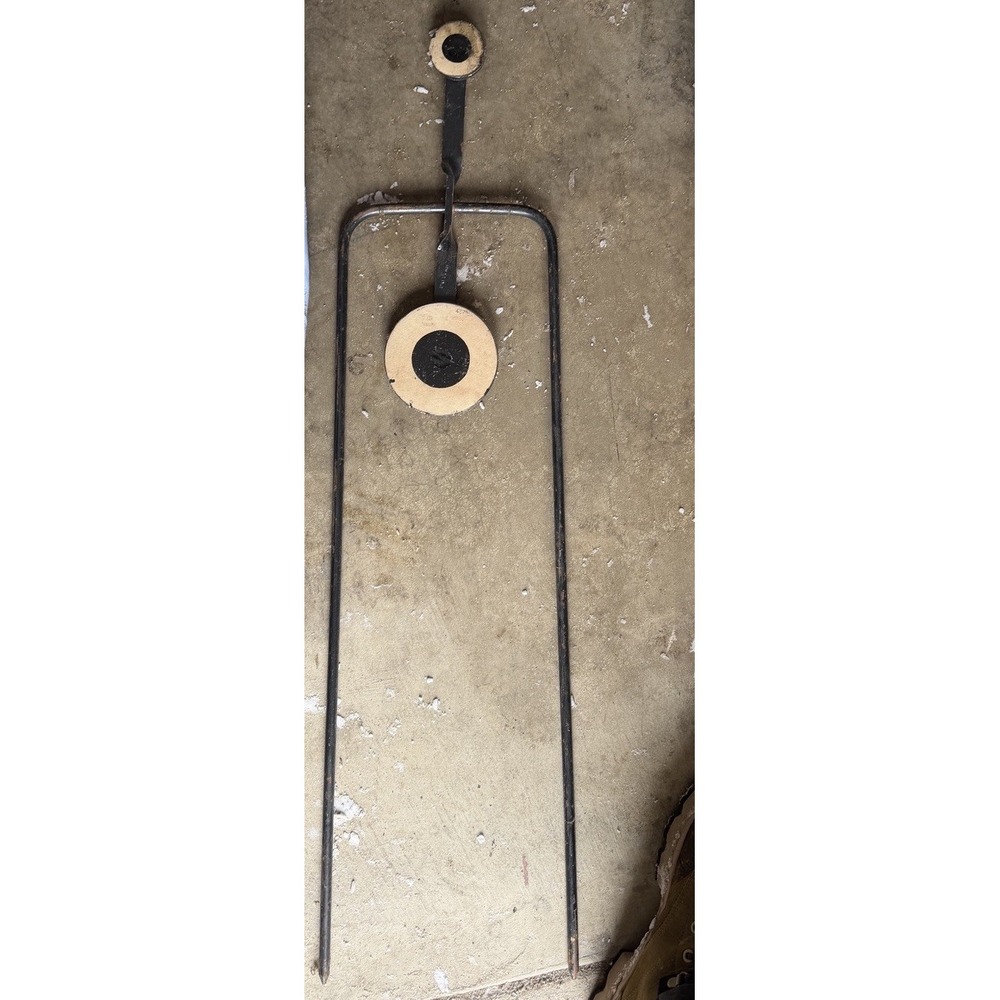 Vintage Cast Iron Fireplace‎ Tool / Hearth Trivet – Pat. Pend.